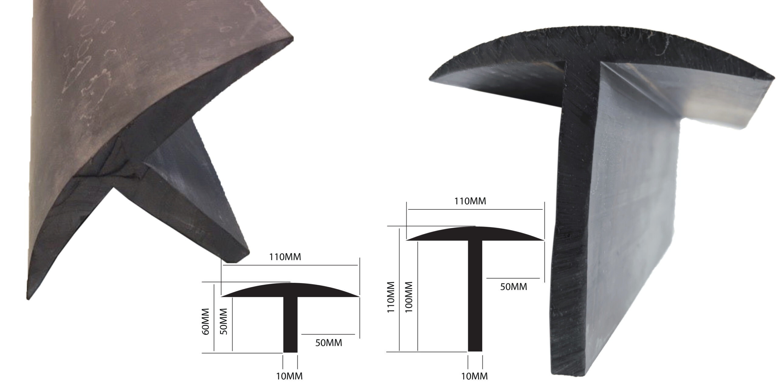 T Section Rubber Extrusions - Image 4